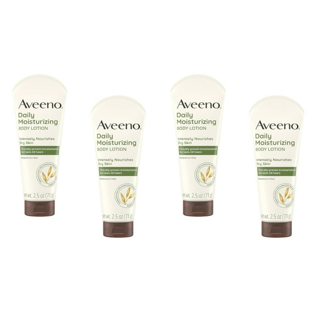 AVEENO Active Naturals Daily Moisturizing Lotion 2.50 oz (Pack of 4)