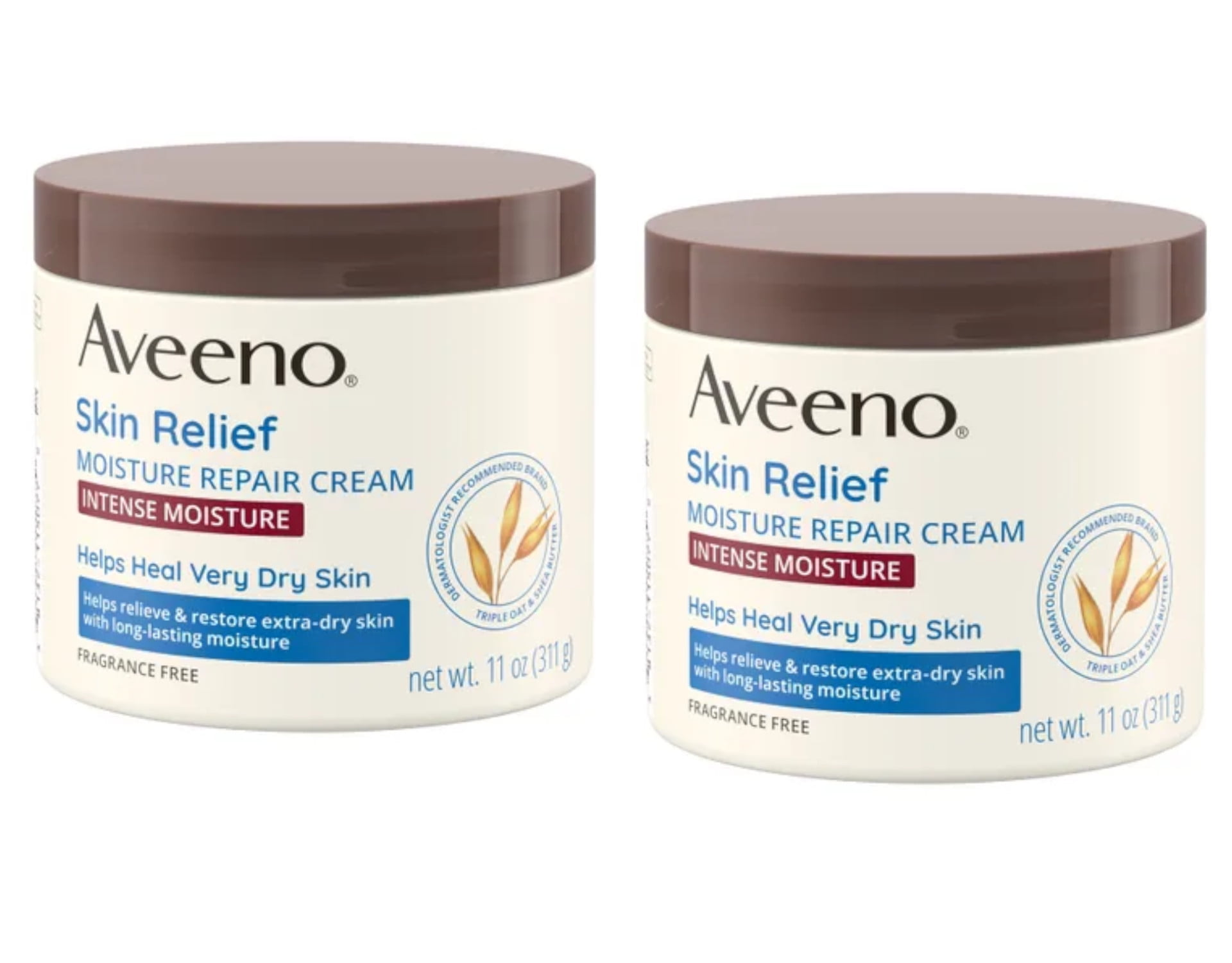 AVEENO Active Naturals Skin Relief Moisture Repair Cream, Intense