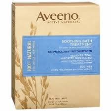 AVEENO Active Naturals Soothing Bath Treatment Packets 8 Each (Pack of 2)