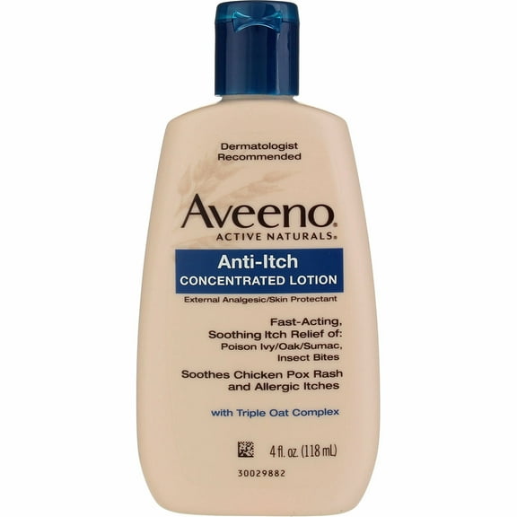 AVEENO Anti-Itch Lotion 4 oz (Pack of 6)