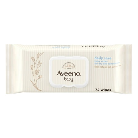 AVEENO Baby Daily Care Wipes Baby Wipes 72 Wipes (Each)