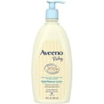 thumbnail image 1 of AVEENO Baby Daily Moisture Lotion Fragrance Free 18 oz (Pack of 2), 1 of 8