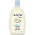 thumbnail image 1 of AVEENO Baby Wash & Shampoo, Lightly Scented 12 oz (Pack of 4), 1 of 1