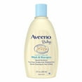 thumbnail image 1 of AVEENO Baby Wash & Shampoo, Lightly Scented 12 oz, 1 of 8