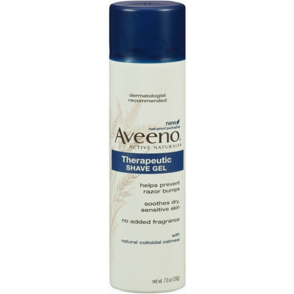 AVEENO Therapeutic Shave Gel 7 oz (Pack of 6)