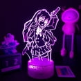 thumbnail image 1 of AVEKI- Anime Toradora Nightlight Taiga Aisaka Figure for Kids Bedroom Decor Cool Birthday Gift Anime Waifu 3D Lamp (Base02), 1 of 1