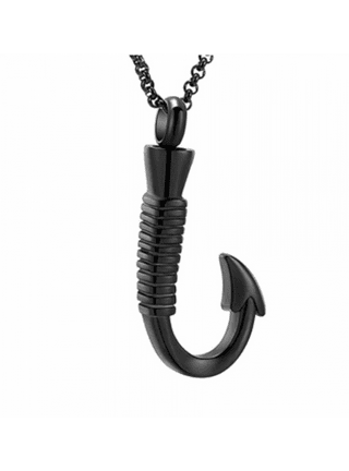 Fish Hook Urn Necklace