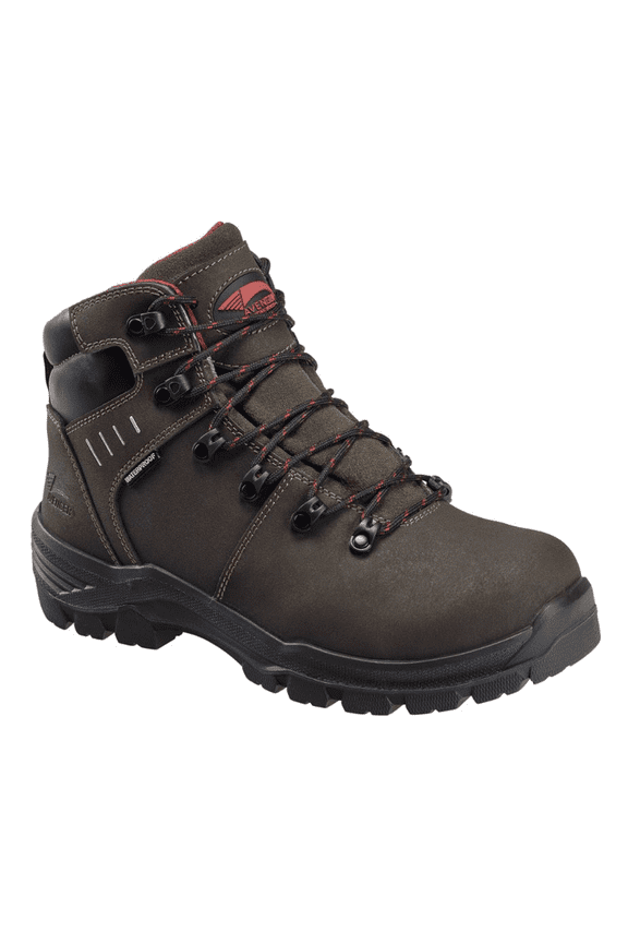 Avenger Work Boots Foundation - Men's Boots - Carbon Nano-Fiber Toe - IC|EH|SR|PR|MT - Brown/Black -Size: 13 - E - (Wide)