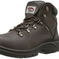 thumbnail image 1 of AVENGER 6" Leather Slip Resistant Waterproof EH Soft Toe Work Boot, Color: Brown, Size: 9.5, Width: M (A7625-M-9.5), 1 of 5
