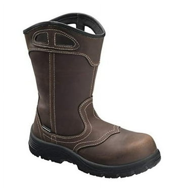 AVENGER Adult Female Framer Wellington Work Boots, Color: Brown, Size: 10, Width: M