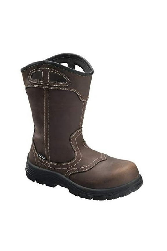 AVENGER Adult Female Framer Wellington Work Boots, Color: Brown, Size: 10, Width: M