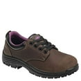 thumbnail image 1 of AVENGER Adult Female Waterproof Oxford Work Shoes, Color: Brown, Size: 10, Width: M, 1 of 5