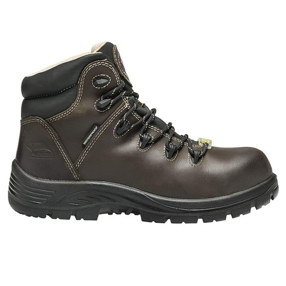AVENGER Women's Framer 6" Leather Composite Toe Insulated Work Boot, Size: 8, Width: W (A7130-W-8)
