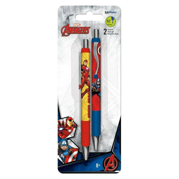 AVENGERS - GEL PENS 2PK