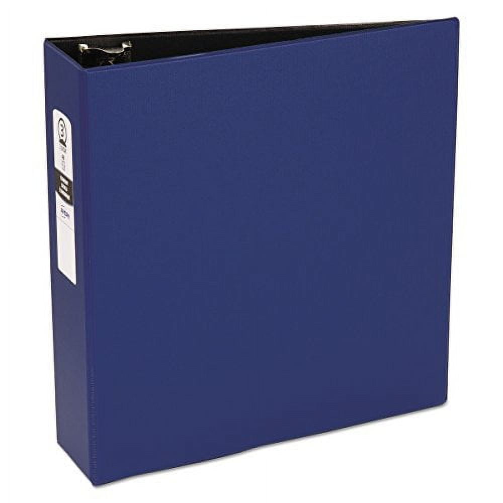 AVERY Economy Binder, 3 Inch Round Ring, Blue, 1 Binder (3601