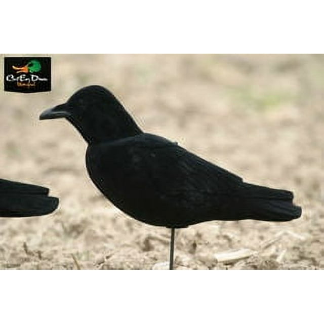 AVERY OUTDOORS GHG PAINTED CROW DECOY LOOKOUT