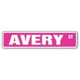 thumbnail image 1 of SignMission  4 x 18 in. Avery Street Sign, 1 of 5