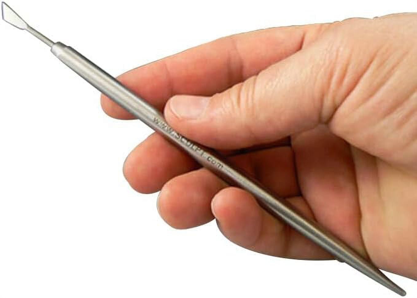 AVES Stainless Steel Tools - Pottery & Modeling Clay Sculpting Supplies Set for Beginners and Experts, Enhance Your Creativity with Professional-Grade Tools for Precise Artistic Expression