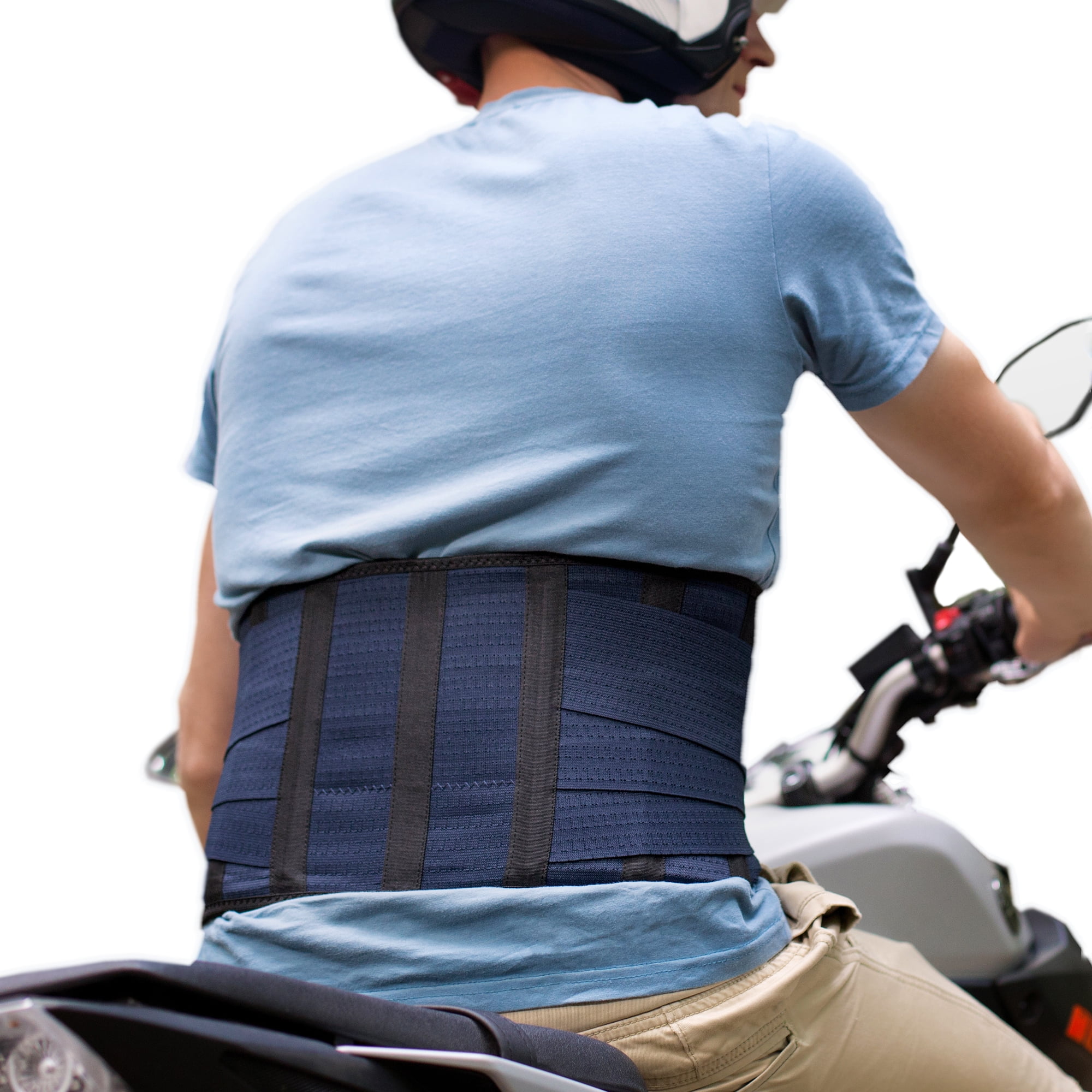 Motorcycle Back Support AVESTON Kidney Belt Back Support Brace for Motorcycle Riding Motocross ...