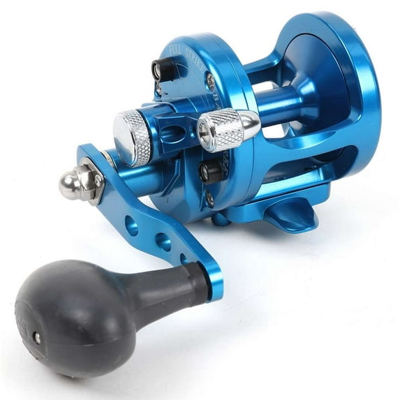 AVET SX 5.3 LH-BL Lever Drag Conventional Reel, Left-Hand, 5.3:1 Ratio, Blue
