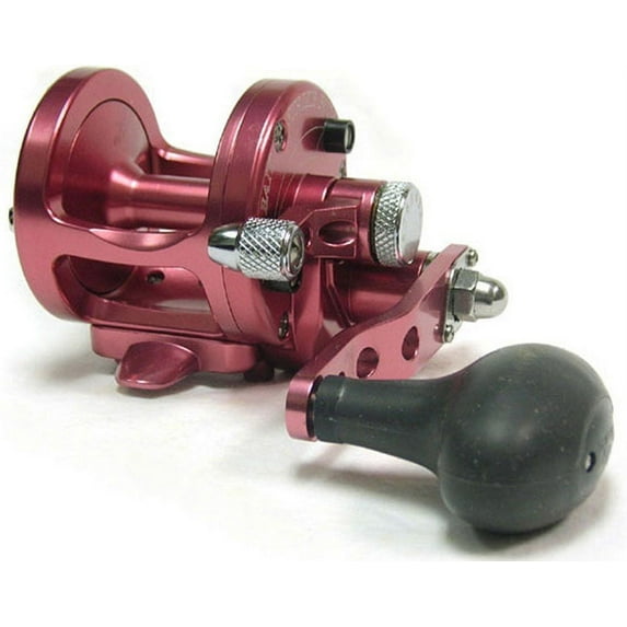AVET SX 5.3 RH-PK Lever Drag Conventional Reel, Right-Hand, 5.3:1 Ratio, Pink