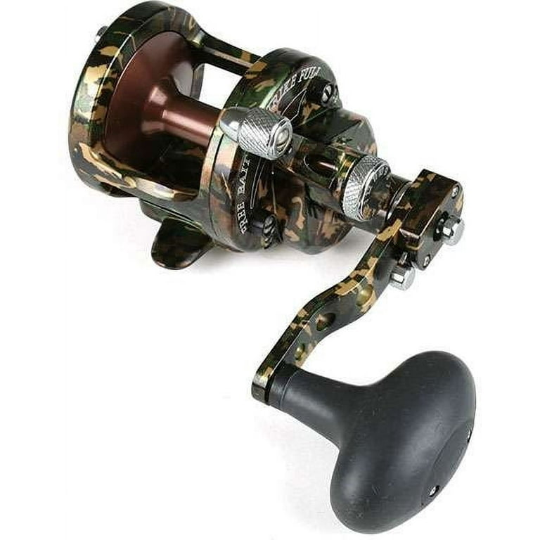 AVET SX6/4-CA Lever Drag Conventional Reel 2 Speed Green Camo