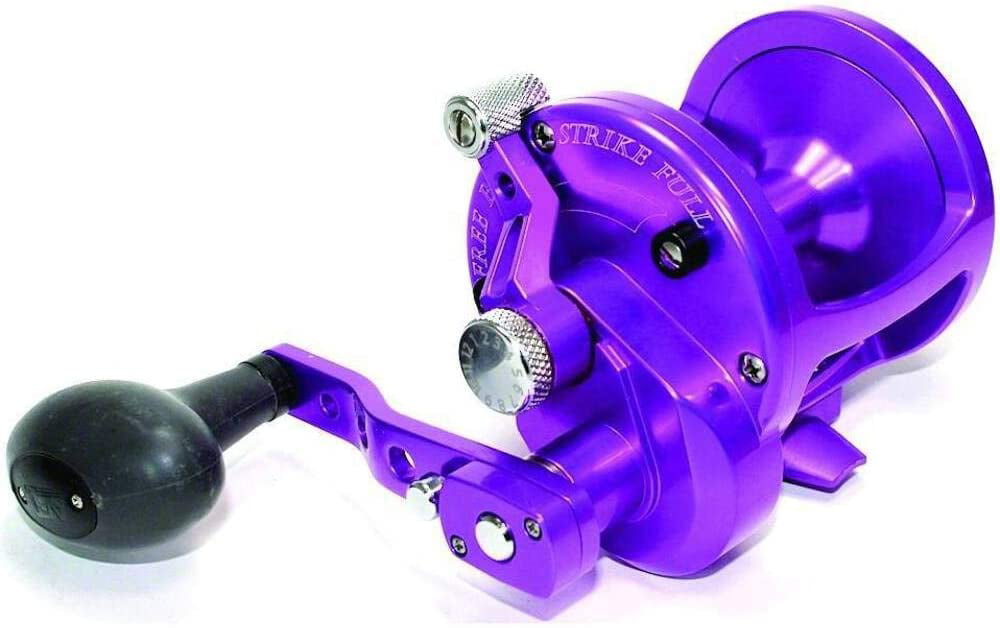 AVET SX6/4-PU Lever Drag Conventional Reel 2 Speed Purple