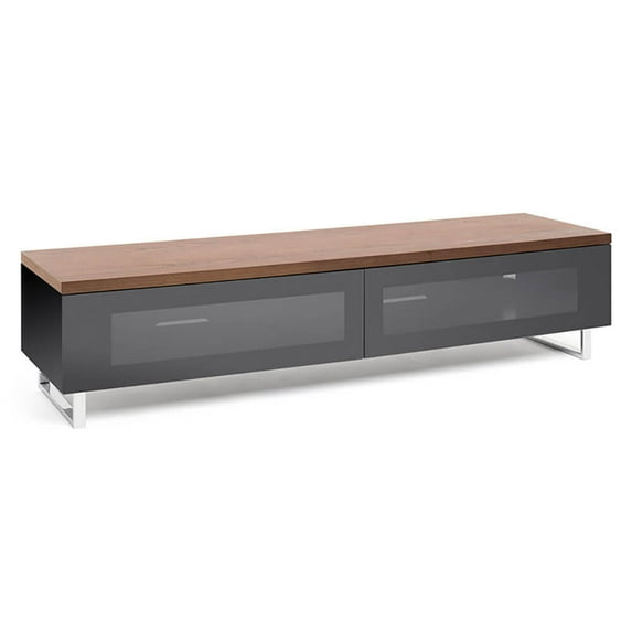 AVF PM160WBA Panorama Walnut & Black TV Stand