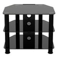 thumbnail image 1 of AVF Steel TV Stand with Cable Management for up to 32" TVs in Black, 1 of 7