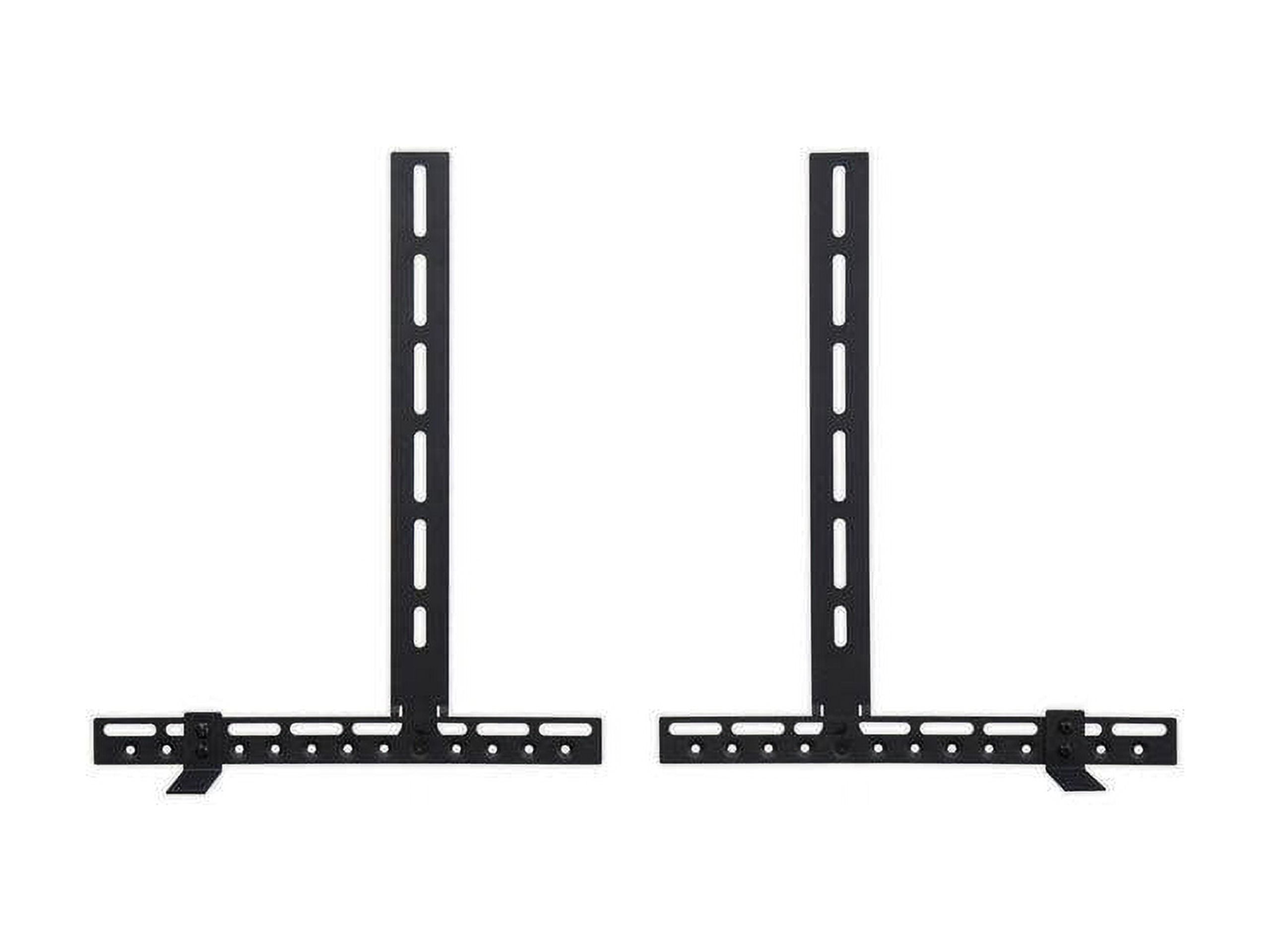 AVF Universal Soundbar Mount for Mounting Soundbar Above or Below TV in Black