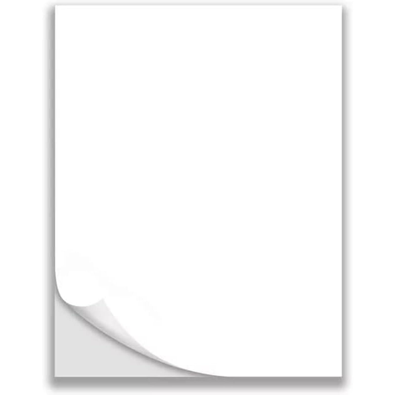AVG Packaging Supplies Shipping Label Stickers (8.5" x 11") - Mailing ...