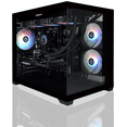 thumbnail image 1 of AVGPC Hellfire Gaming PC AMD Ryzen 5 9600X; GeForce RTX 5070 12GB; 16GB DDR5 RAM; 1 TB NVME M.2 SSD; 360mm AIO Liquid Cooler; ARGB Fans; WiFi/AC ; Dual Chamber Case; Windows 11 Home, 1 of 7