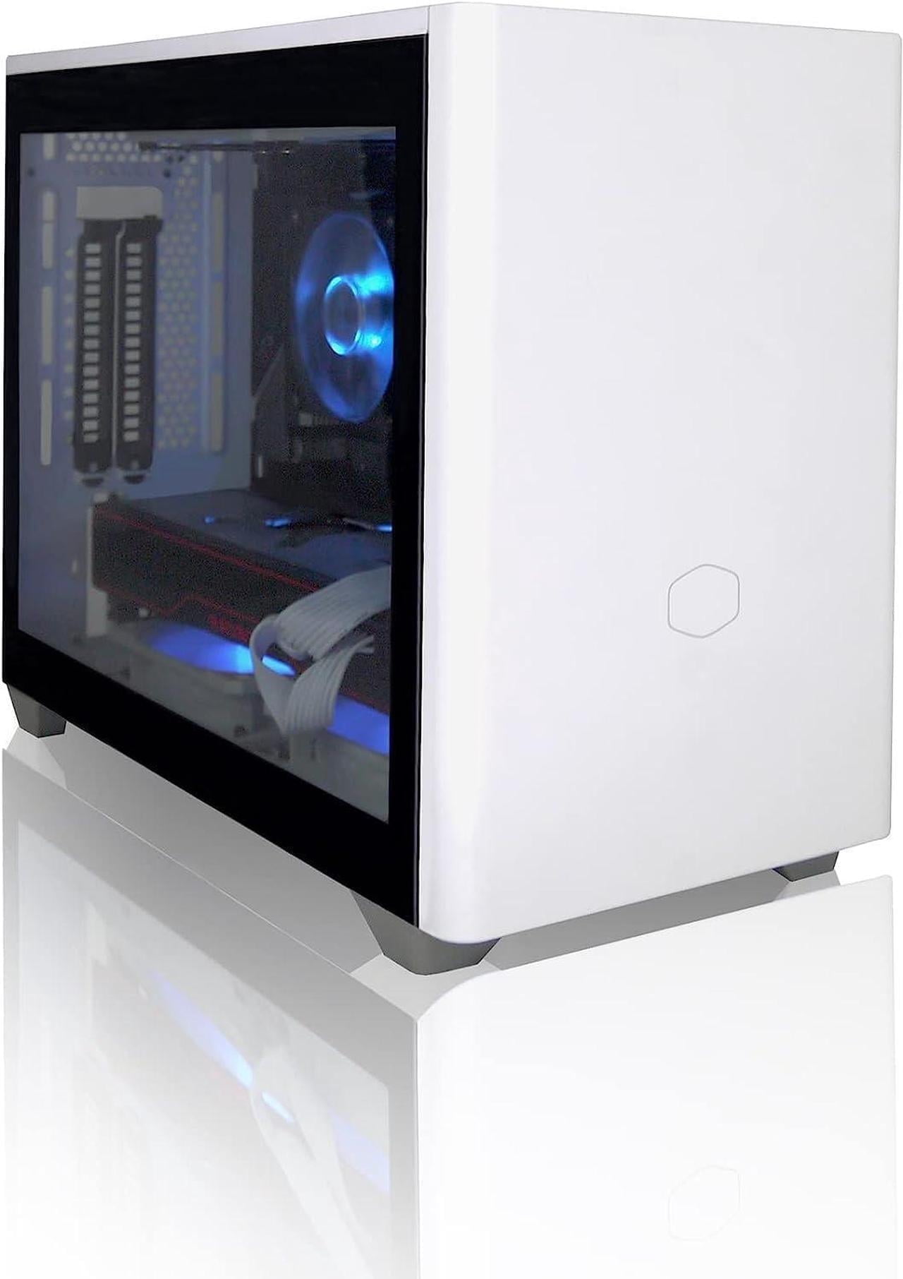 AVGPC Mini Series PC para Gamer - Ryzen 7 5700X 3.4 GHz, GeForce RTX 3050, 16GB 3200MHz DDR4, 1TB NVME M.2 SSD, G200P Enfriador de Aire, Ventiladores ARGB, Wifi/AC, NR200P Funda, Windows 11