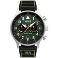 thumbnail image 1 of AVI-8 Hawker Hurricane Carey Dual Time Merville Green Dial Quartz AV-4088-02 Men's Watch, 1 of 3