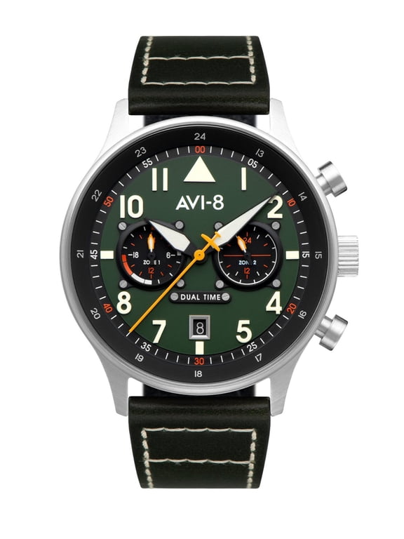 Hawker Hunter Carey Stainless Steel 43.5mm Japanese Quartz Wristwatch