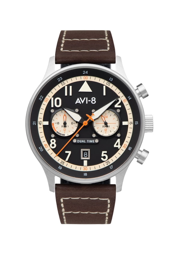 AVI-8 Hawker Hunter Carey Stainless Steel 43.5mm Japanese Quartz Wristwatch