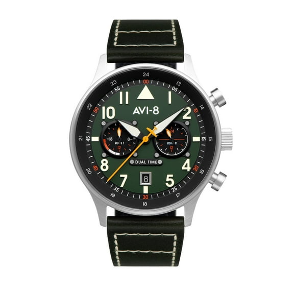 AVI-8 Hawker Hunter Carey Stainless Steel 43.5mm Japanese Quartz Wristwatch