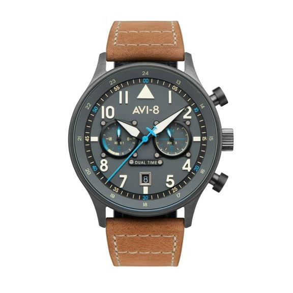 AVI-8 Hawker Hunter Carey Stainless Steel 43.5mm Japanese Quartz Wristwatch