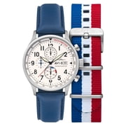 AVI-8 Hawker Hurricane Classic Stainless Steel 43.5mm Japanese Quartz Wristwatch AV-4011-0X