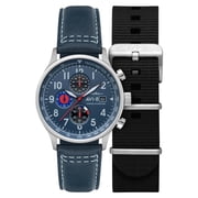 AVI-8 Hawker Hurricane Classic Stainless Steel 43.5mm Japanese Quartz Wristwatch AV-4011-1A