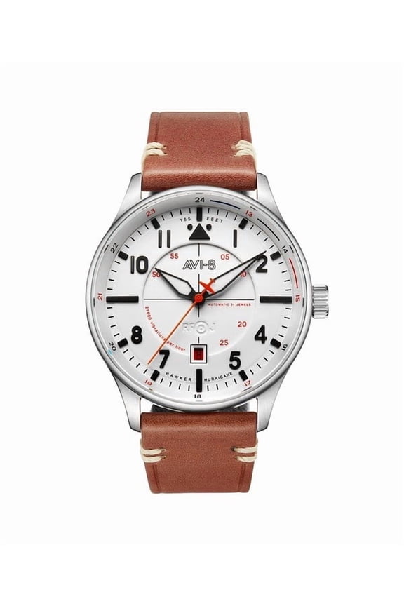 Hawker Hurricane Kent Newton White Dial Automatic AV-4094-01 Men's Watch