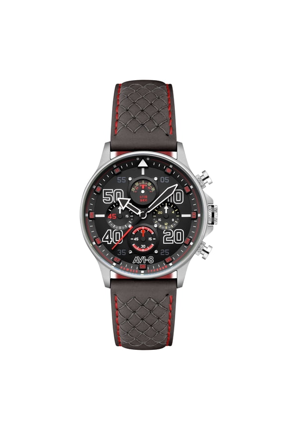 Hawker Typhoon Coningham Stainless Steel 42mm Japanese Quartz Wristwatch AV-4093-0A