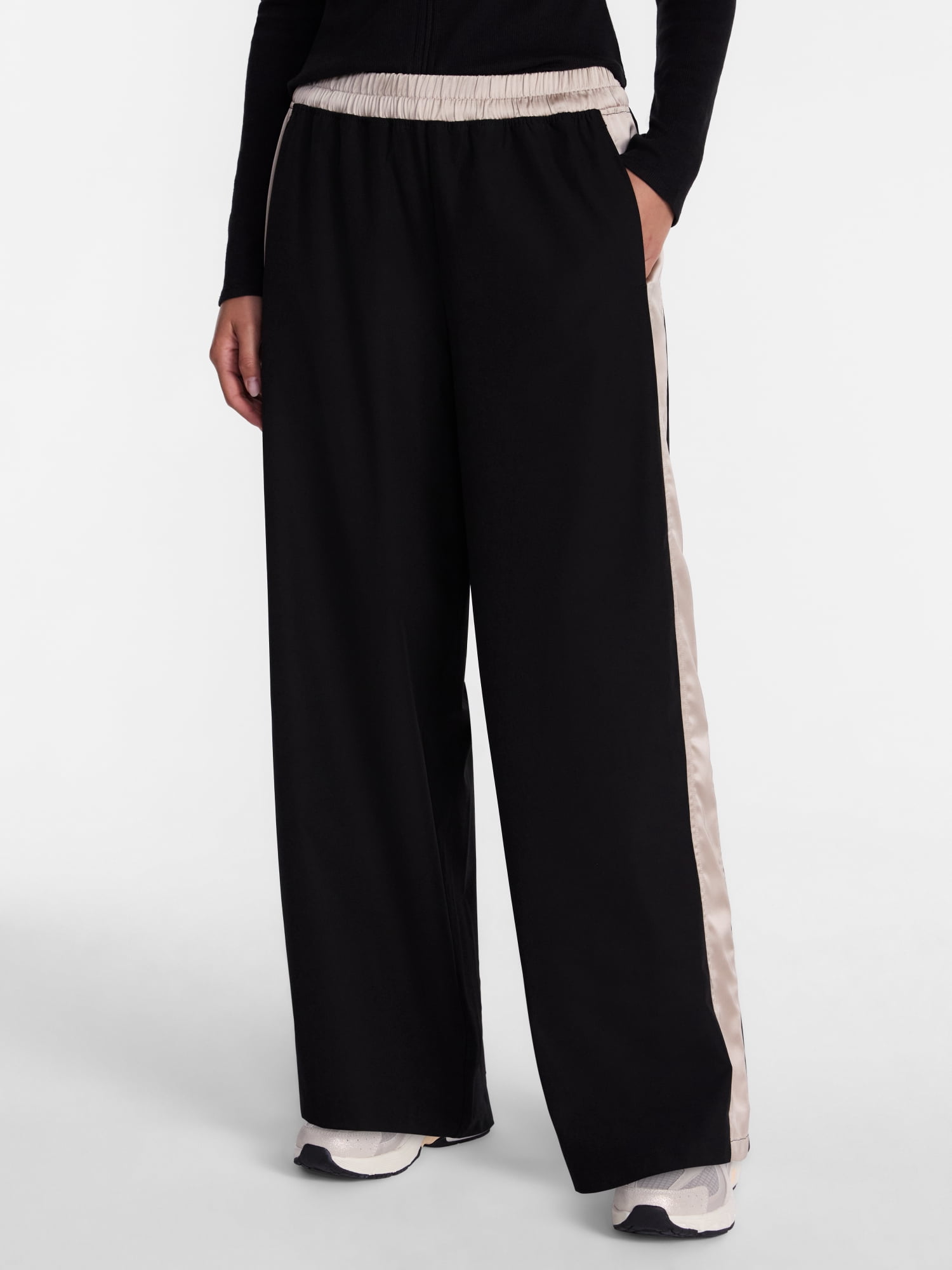 Avia Women's Color Block Wide Leg Pant, sizes XS-XXXL