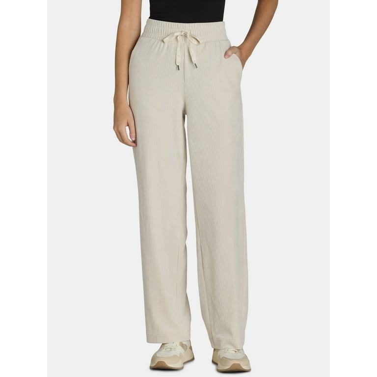 Avia Women's Lounge Velour Pants XS-XXXL Soft Ribbed Fabric