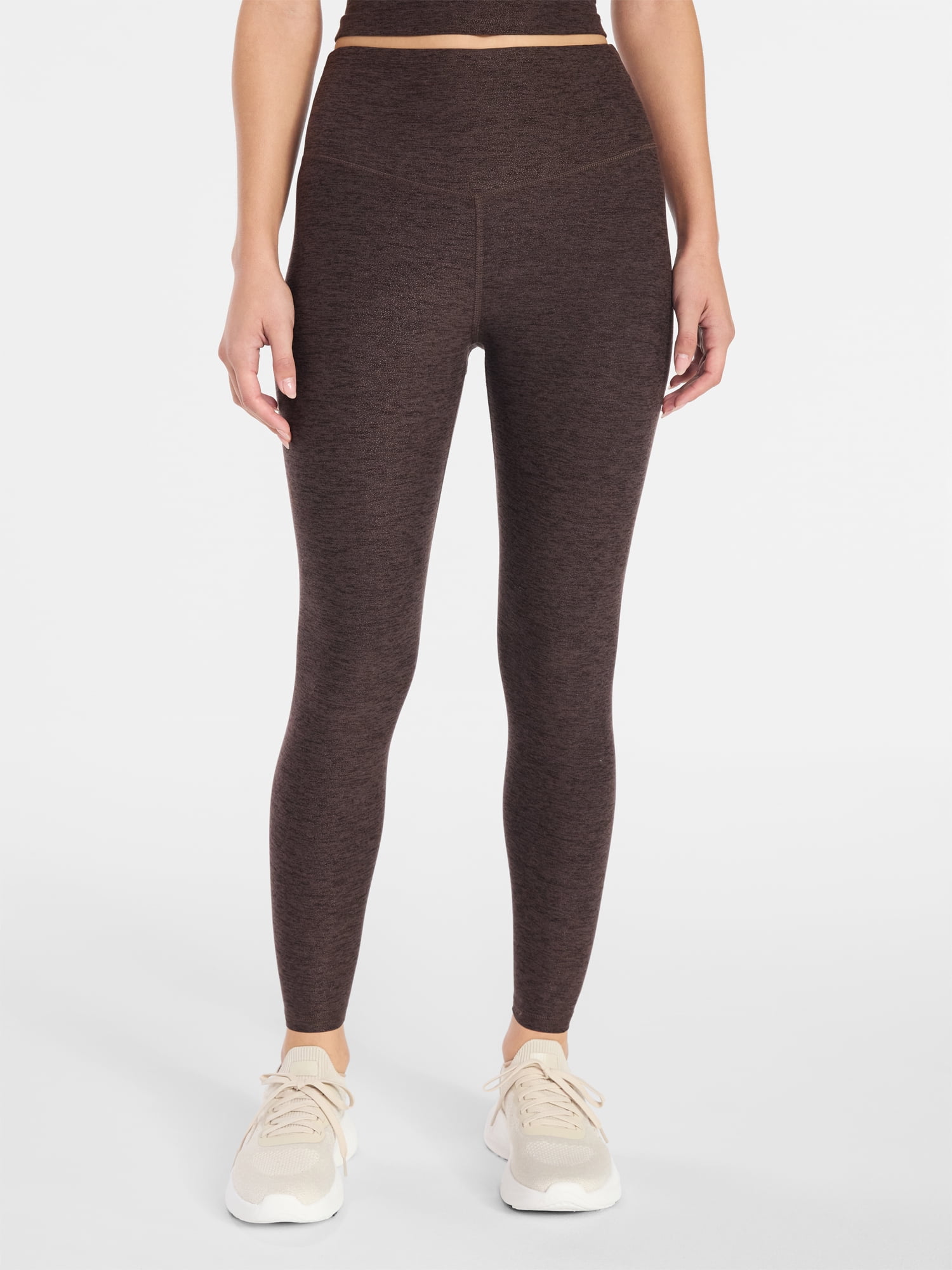 Avia Women's and Women’ Plus Foil Leggings, 7/8 Length, 25" Inseam, Sizes XS-4X