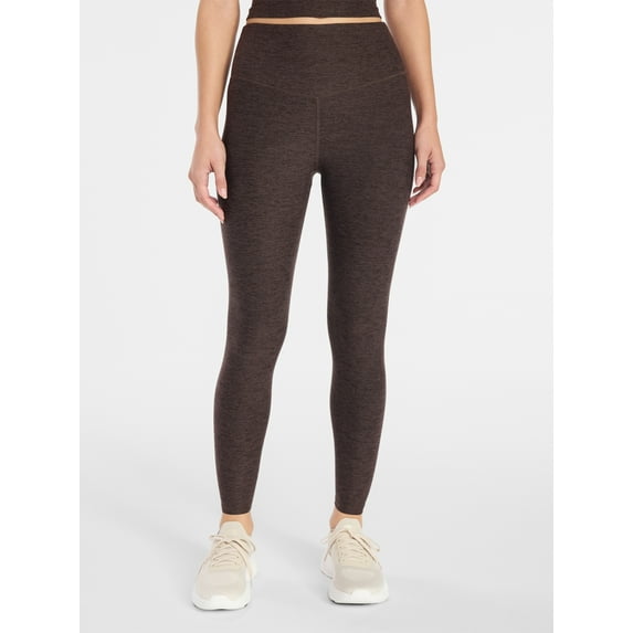 Avia Women's and Women’ Plus Foil Leggings, 7/8 Length, 25" Inseam, Sizes XS-4X