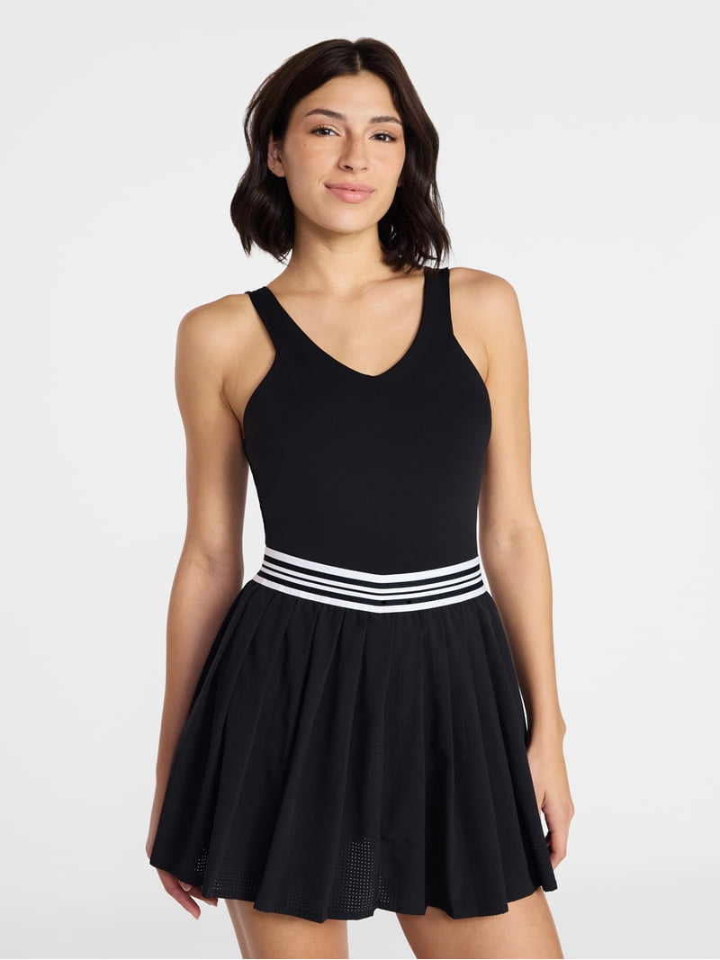 Avia Women's Tennis Dress with Pleated Skort, Sizes XS XXXL - Walmart.com Avia Women's Tennis Dress with Pleated Skort, Sizes XS XXXL - Walmart.com