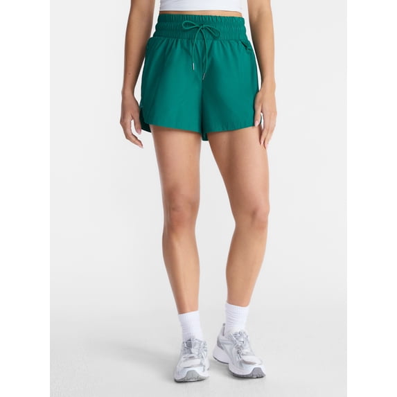 Avia Women's Hike Run Shorts, 4'' Inseam, Sizes XS-XXXL