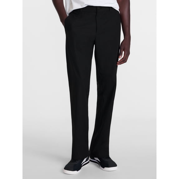 Avia Men's and Big Men's Hybrid Flex Tricot Pants, 31" Inseam, Sizes 30-44