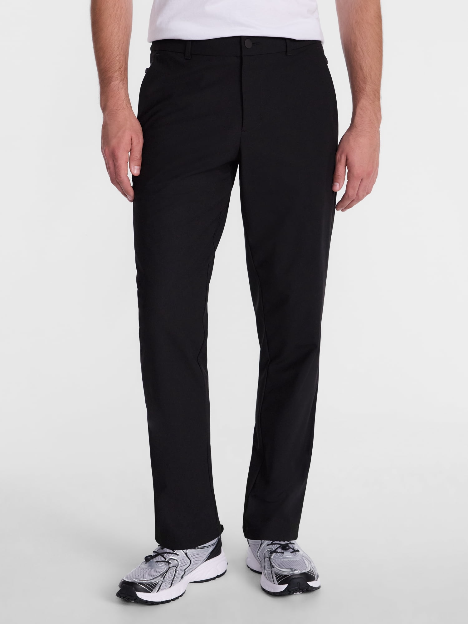 Avia Men's and Big Men's Hybrid Flex Tricot Pants, 31" Inseam, Sizes 30-44